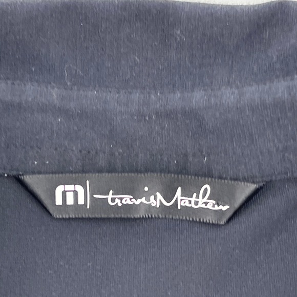 Travis Mathew Men's Medium Black Tampa Bay Lightning Polo Shirt Golf Casual - Picture 4 of 7